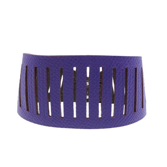 HERMES bracelet Epsom , Togo Anemone petite ash bracelet