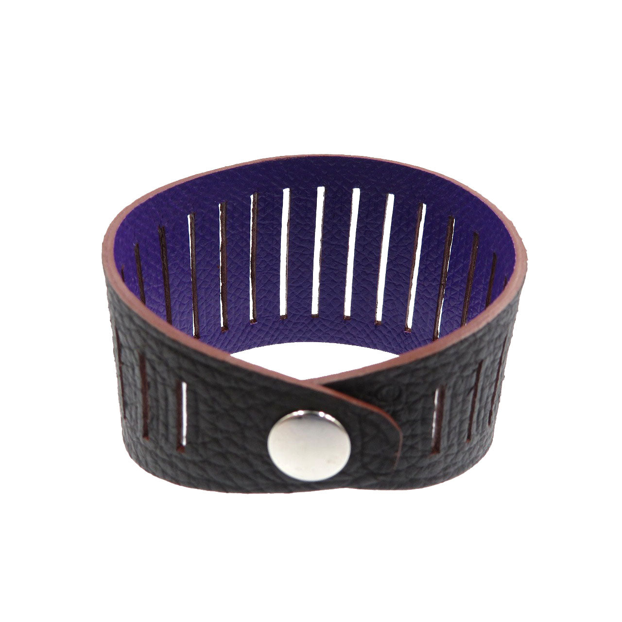 HERMES bracelet Epsom , Togo Anemone petite ash bracelet