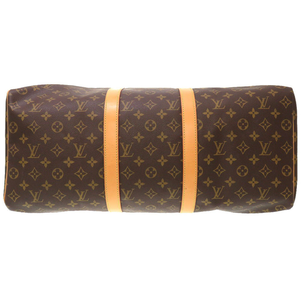 LOUIS VUITTON Boston Duffel bag M41426 Monogram canvas Brown Monogram Keepall 50 mens Used