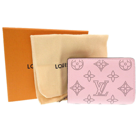 LOUIS VUITTON Bifold Wallet M80629 Monogram Mahina rose jasmine Monogram Mahina Portefeuille Claire Women Used