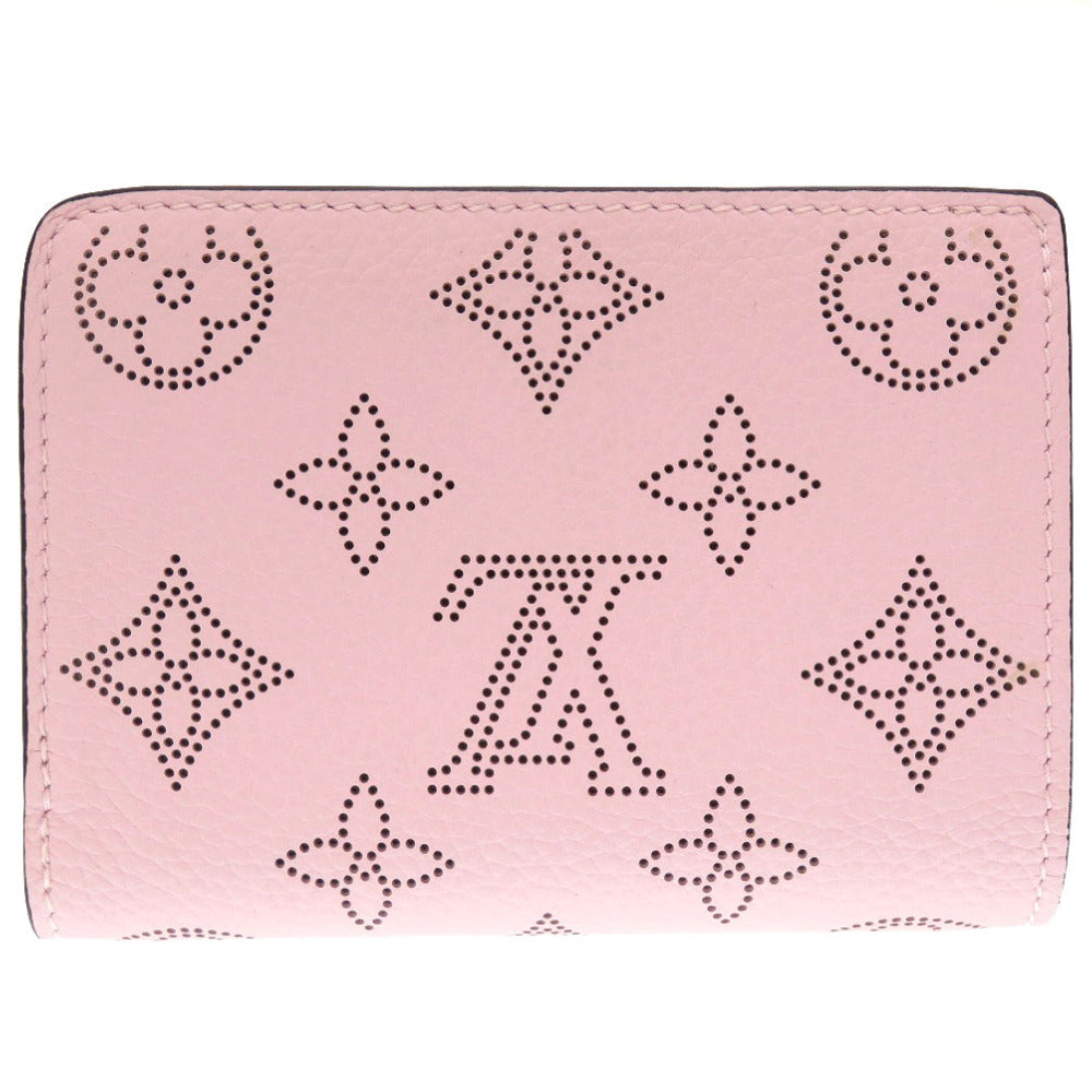 LOUIS VUITTON Bifold Wallet M80629 Monogram Mahina rose jasmine Monogram Mahina Portefeuille Claire Women Used