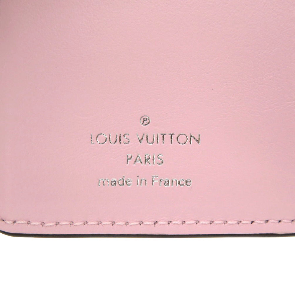 LOUIS VUITTON Bifold Wallet M80629 Monogram Mahina rose jasmine Monogram Mahina Portefeuille Claire Women Used