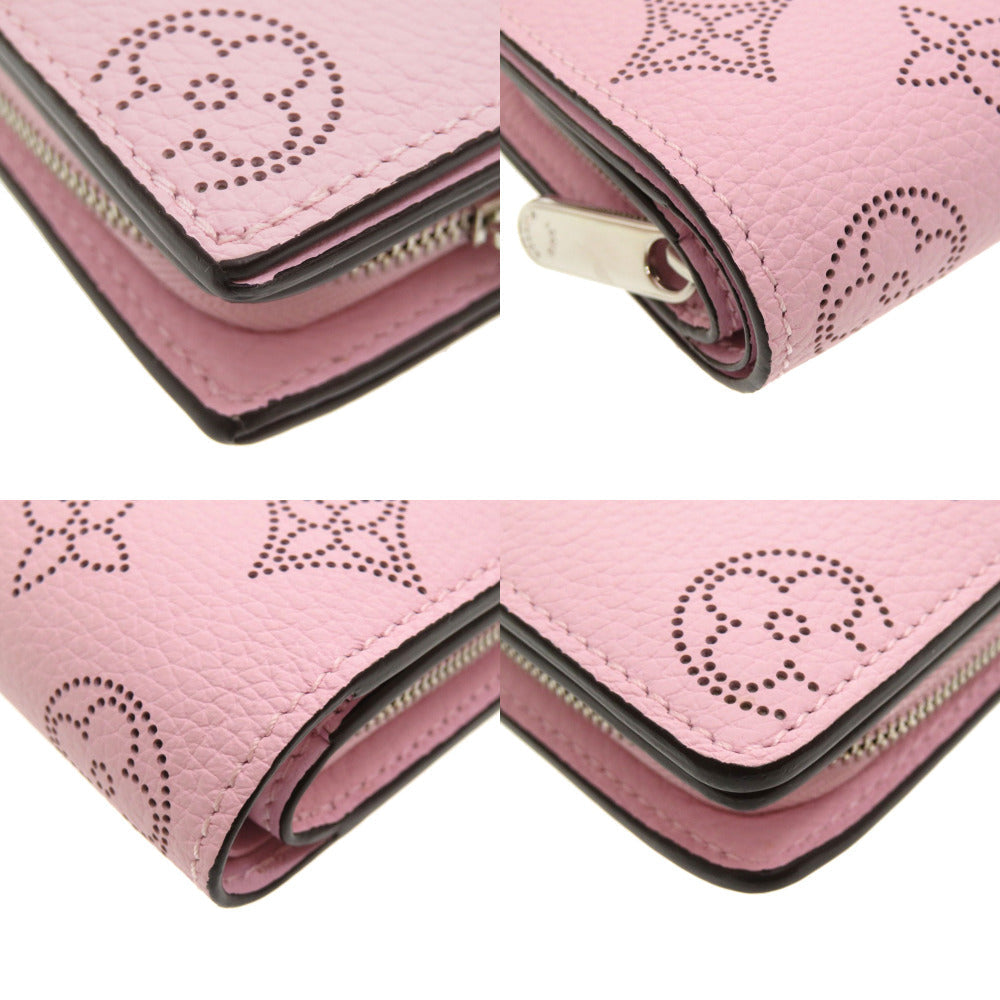 LOUIS VUITTON Bifold Wallet M80629 Monogram Mahina rose jasmine Monogram Mahina Portefeuille Claire Women Used