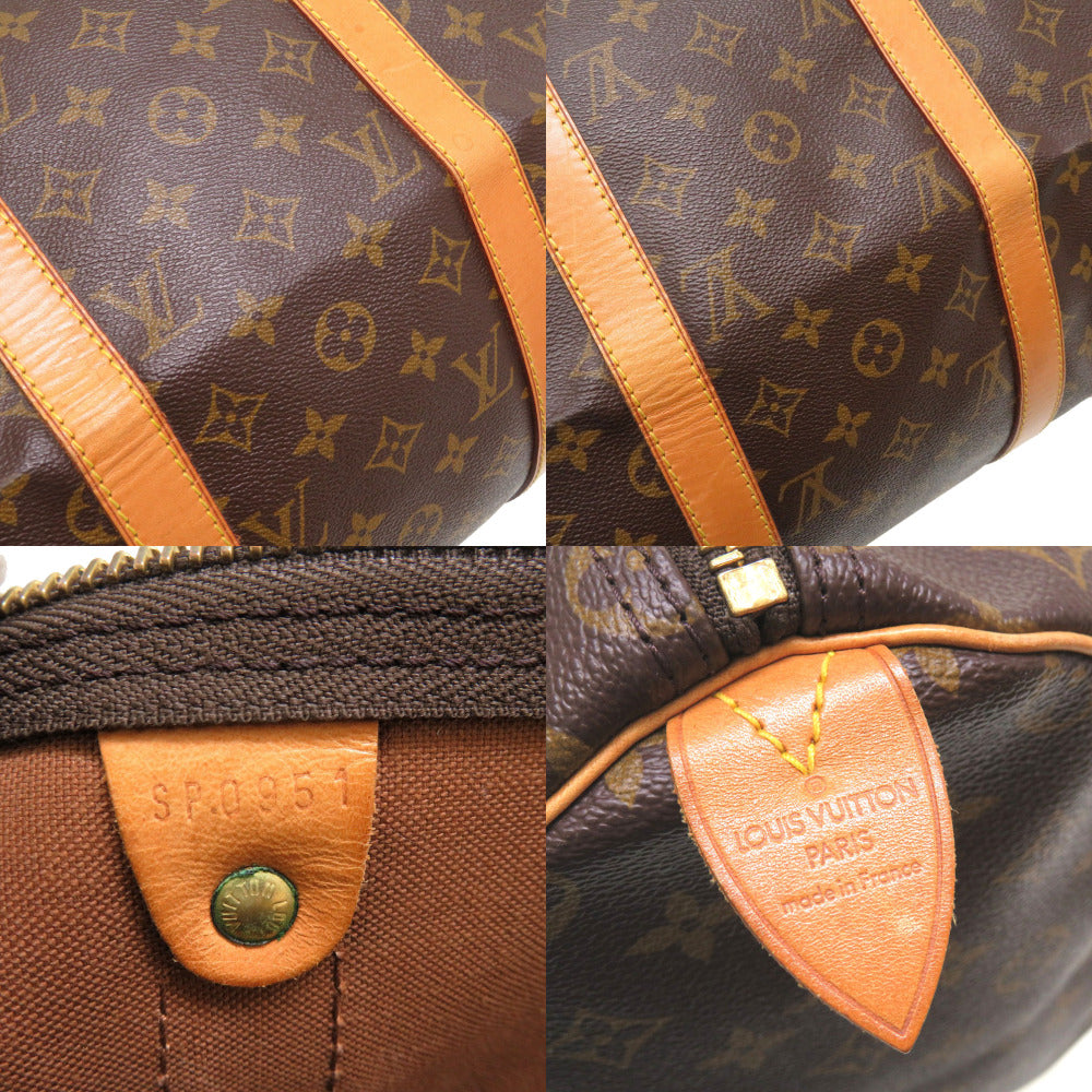 LOUIS VUITTON Boston Duffel bag M41426 Monogram canvas Brown Monogram Keepall 50 mens Used