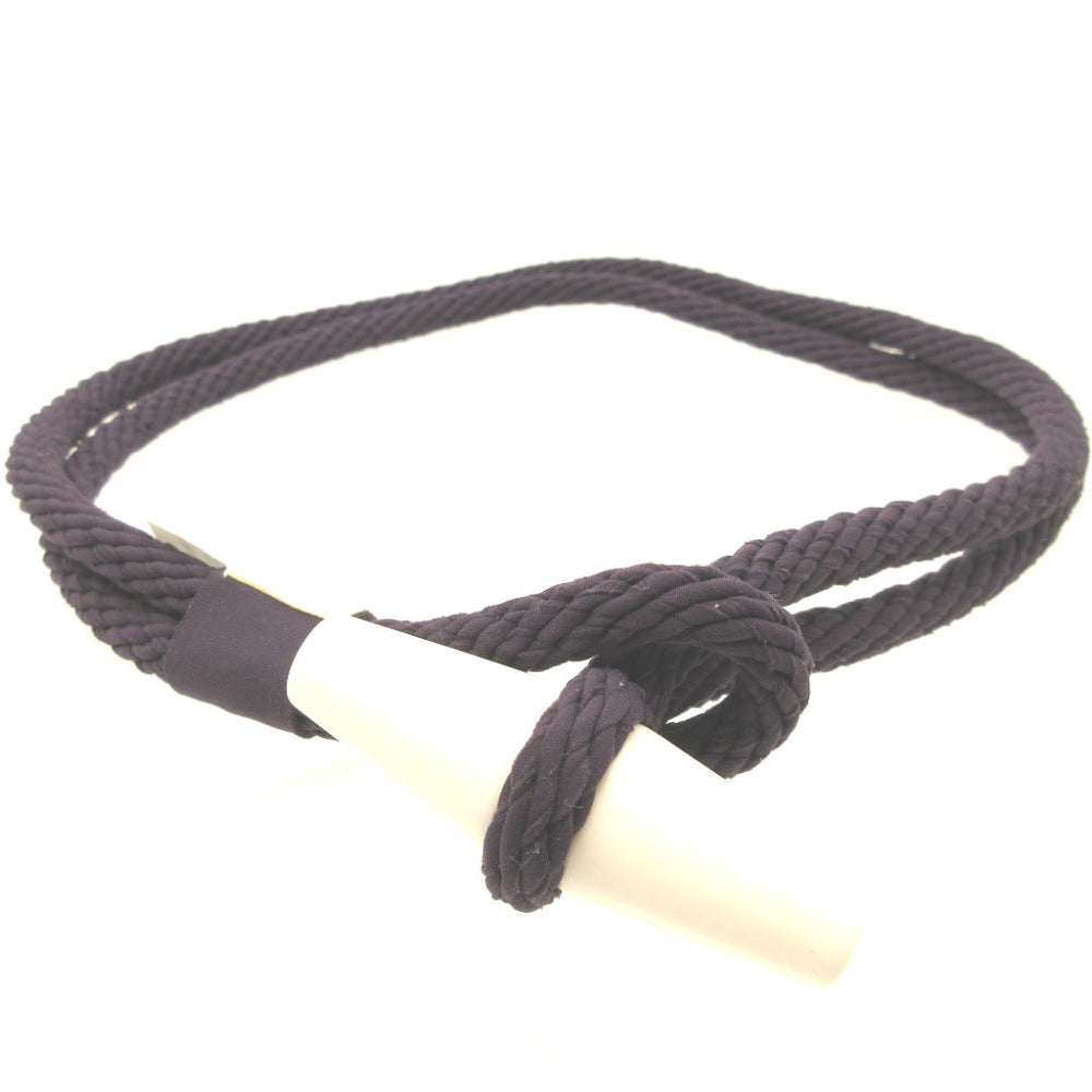 HERMES belt Nylon purple SM