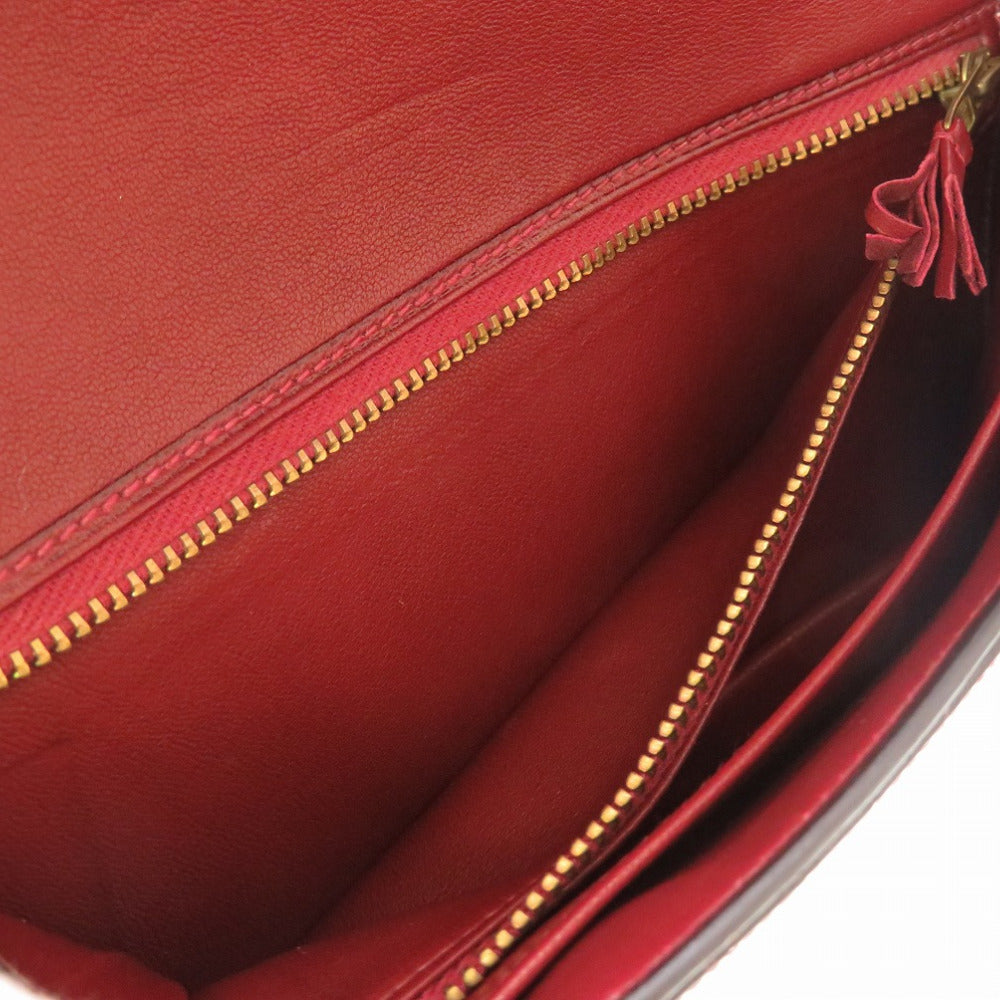 HERMES Clutch bag Clinolan Bordeaux vintage