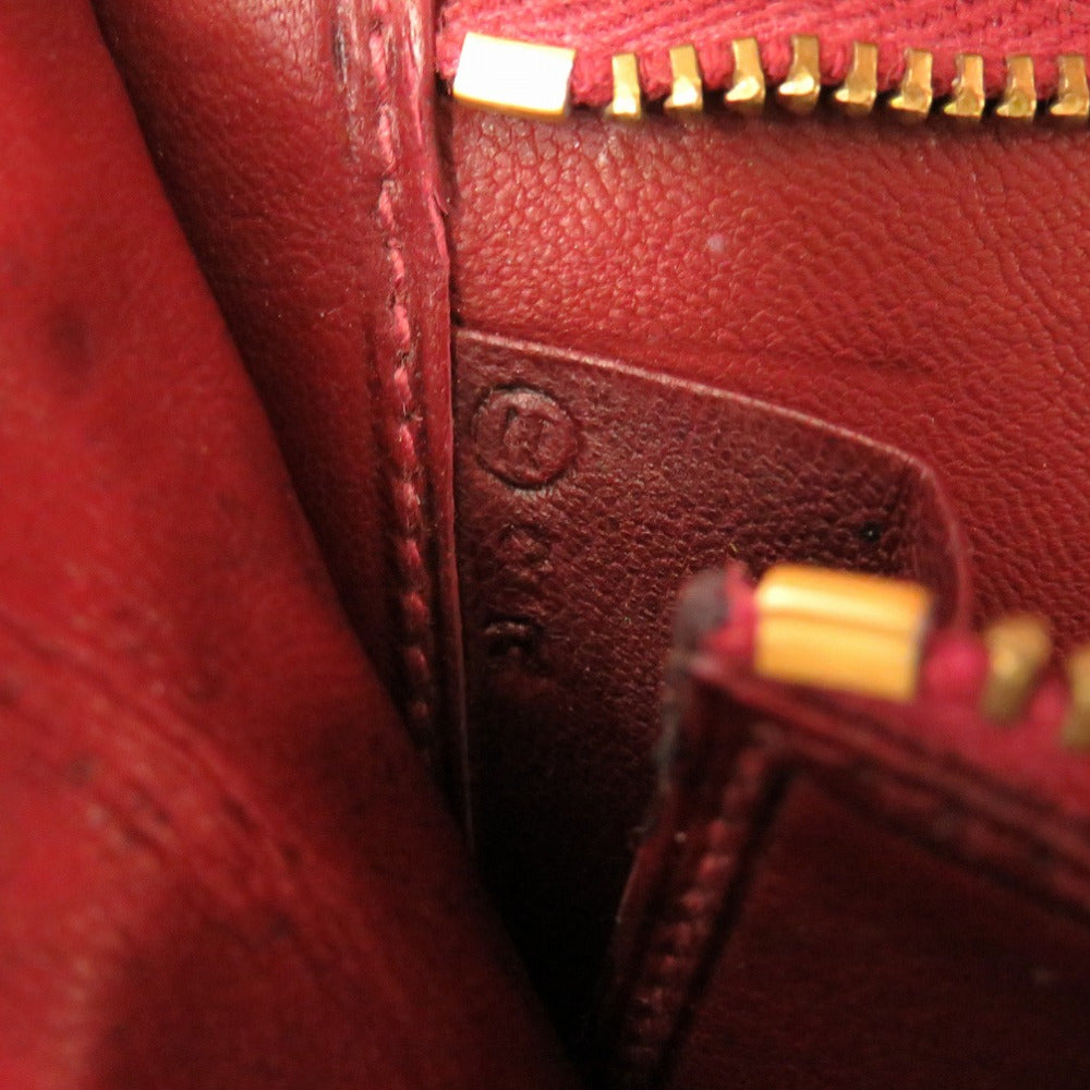 HERMES Clutch bag Clinolan Bordeaux vintage