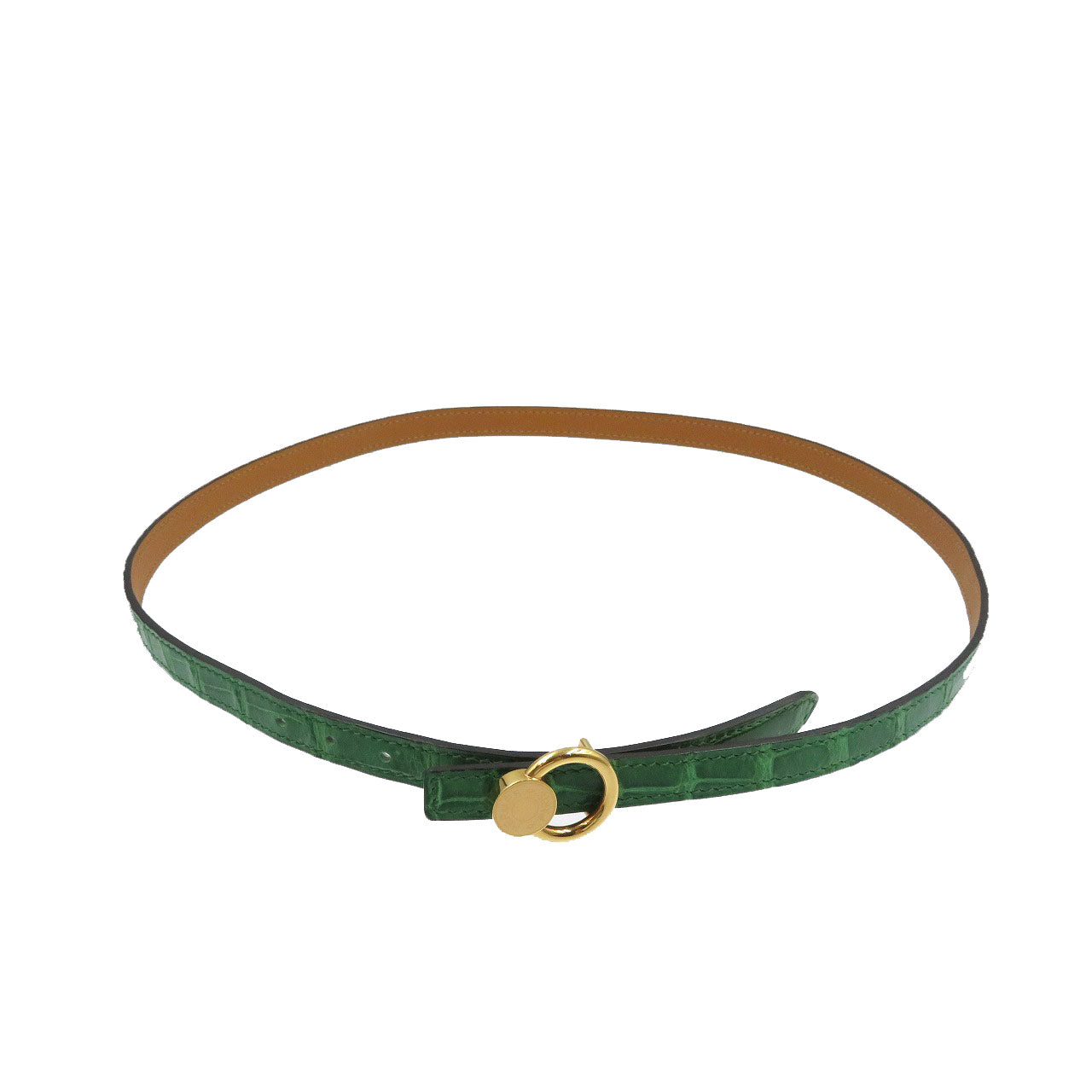 HERMES belt Polosus green Serie