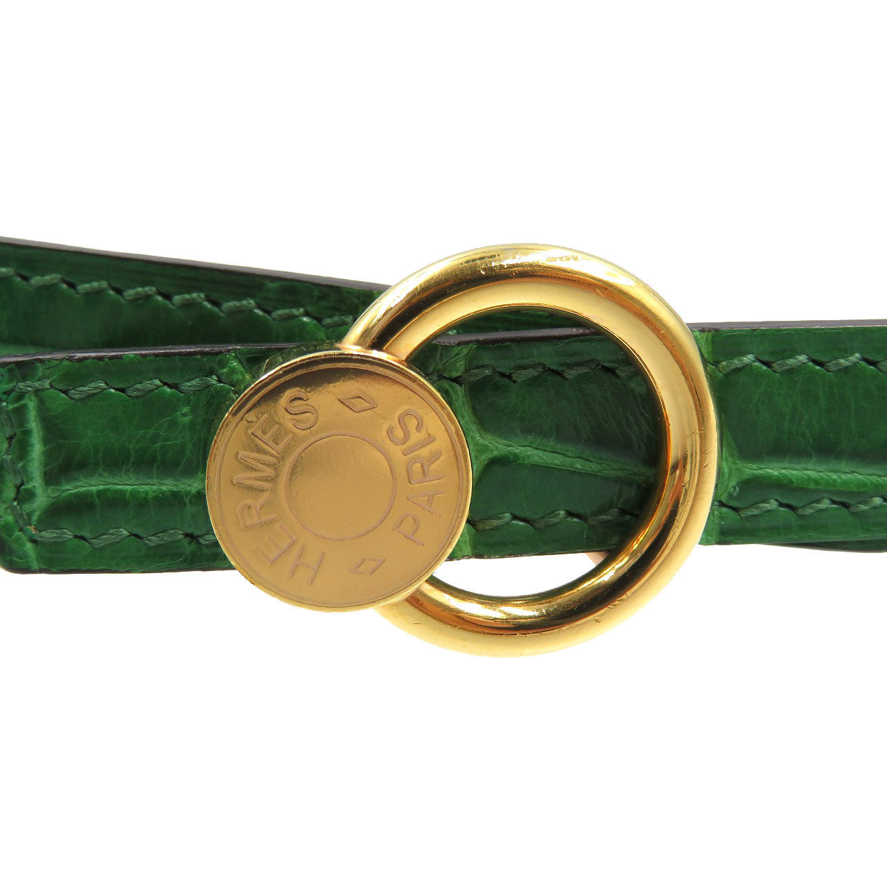 HERMES belt Polosus green Serie