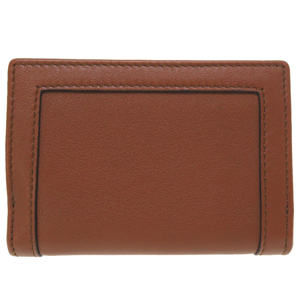 GUCCI Tri-fold wallet 658633 Bamboo Brown Diana medium mens Used