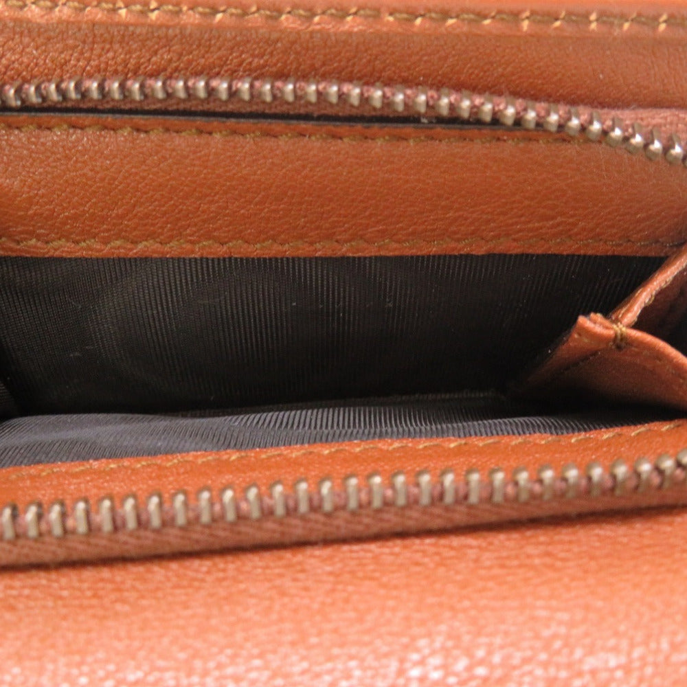 GUCCI Tri-fold wallet 658633 Bamboo Brown Diana medium mens Used