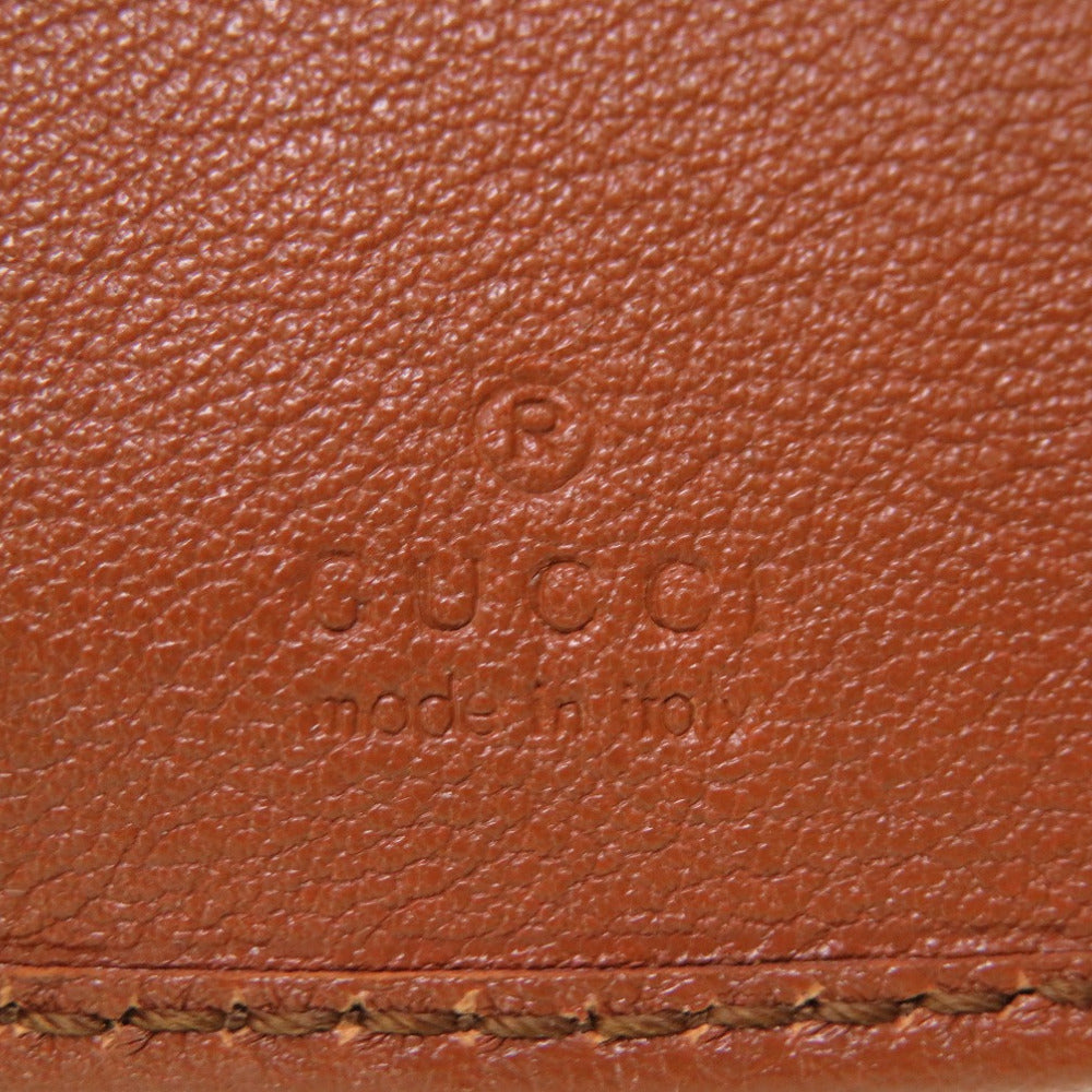 GUCCI Tri-fold wallet 658633 Bamboo Brown Diana medium mens Used