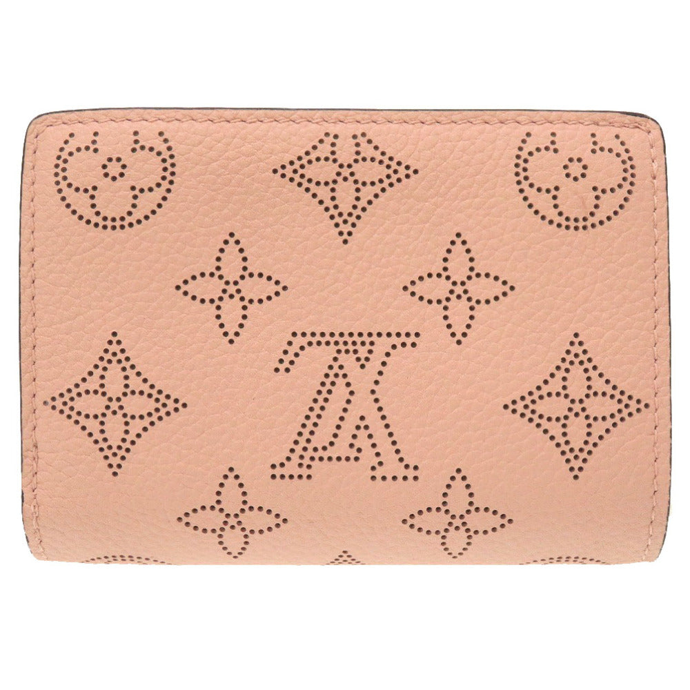 LOUIS VUITTON Bifold Wallet M80629 Monogram Mahina Magnolia Monogram Mahina Portefeuille Claire Women Used