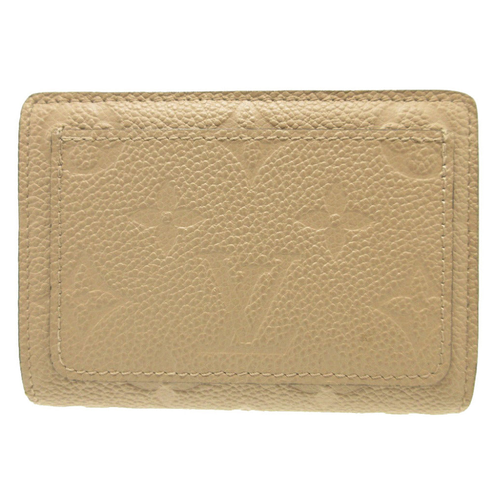 LOUIS VUITTON Bifold Wallet M80629 Monogram Mahina Magnolia Monogram Mahina Portefeuille Claire Women Used