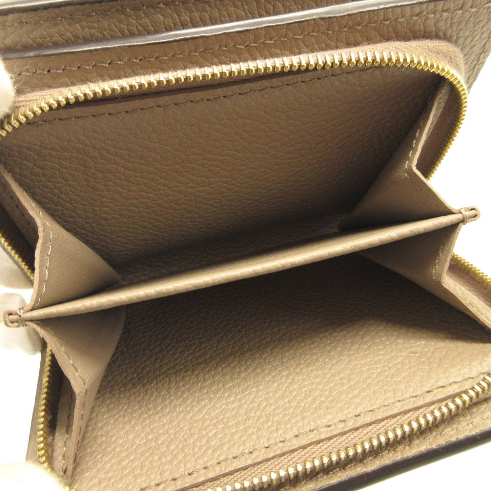 LOUIS VUITTON Bifold Wallet M80629 Monogram Mahina Magnolia Monogram Mahina Portefeuille Claire Women Used