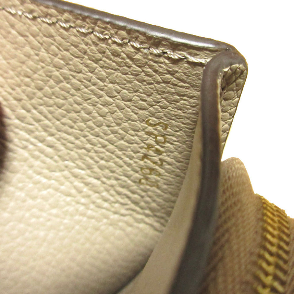 LOUIS VUITTON Bifold Wallet M80629 Monogram Mahina Magnolia Monogram Mahina Portefeuille Claire Women Used