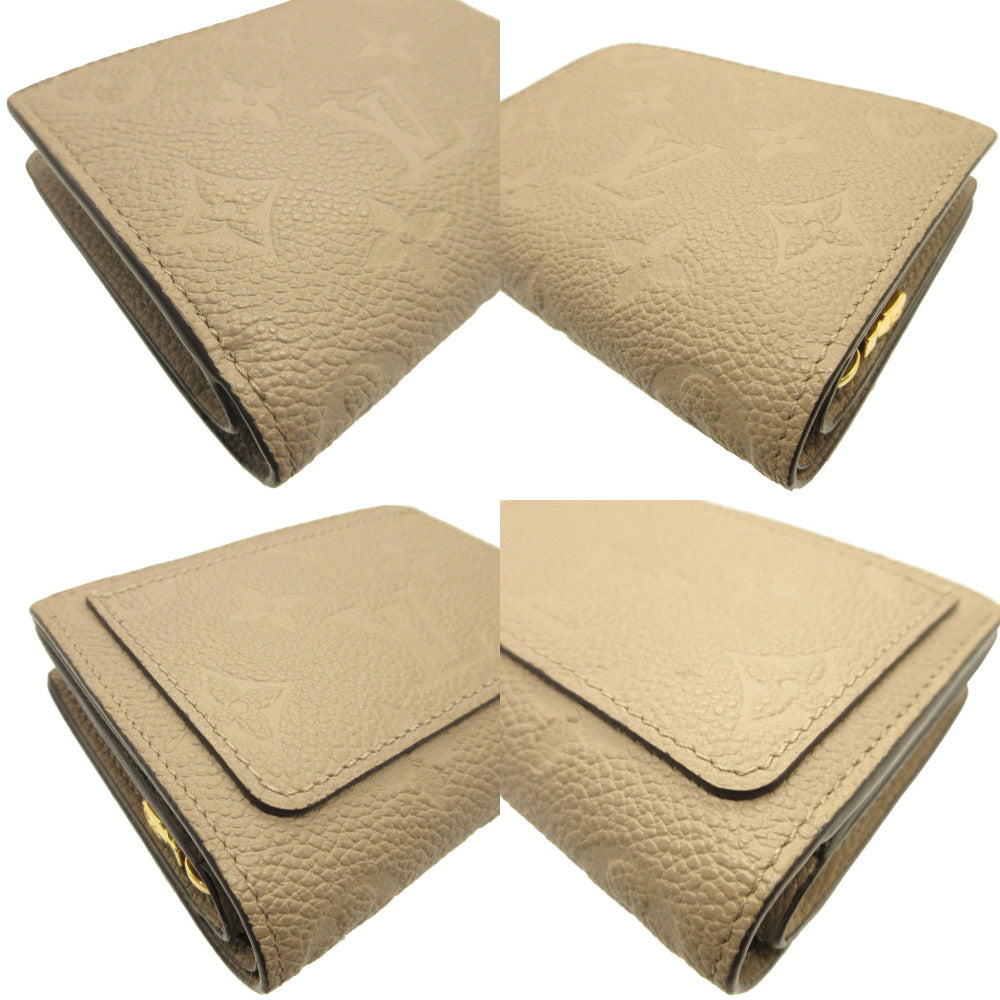 LOUIS VUITTON Bifold Wallet M80152 Monogram Ann Platt Tour rail Compact wallet Monogram Unplant Portefeuille Claire Women Used