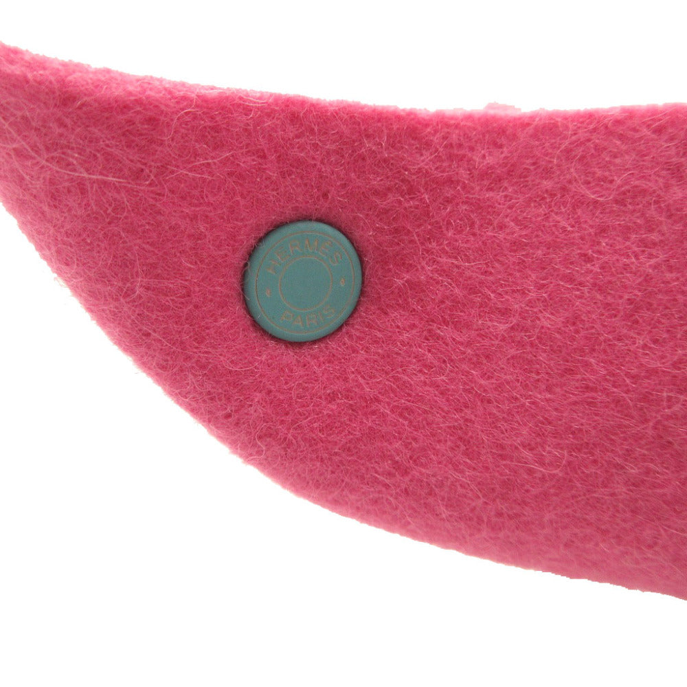 HERMES Other accessories felt Rose fuchsia Epope Vidoposh GM