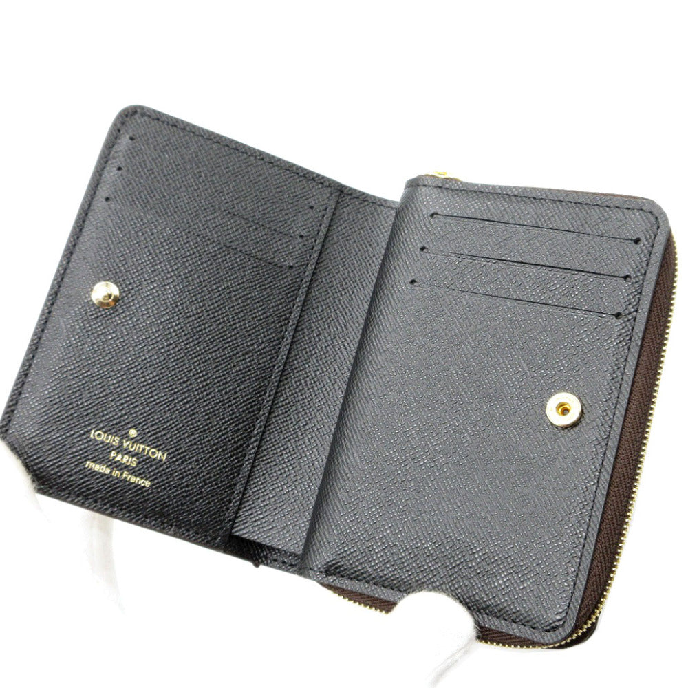 LOUIS VUITTON Bifold Wallet M81461 Monogram canvas Brown Compact wallet Monogram reverse Portefeuille Lou Women Used