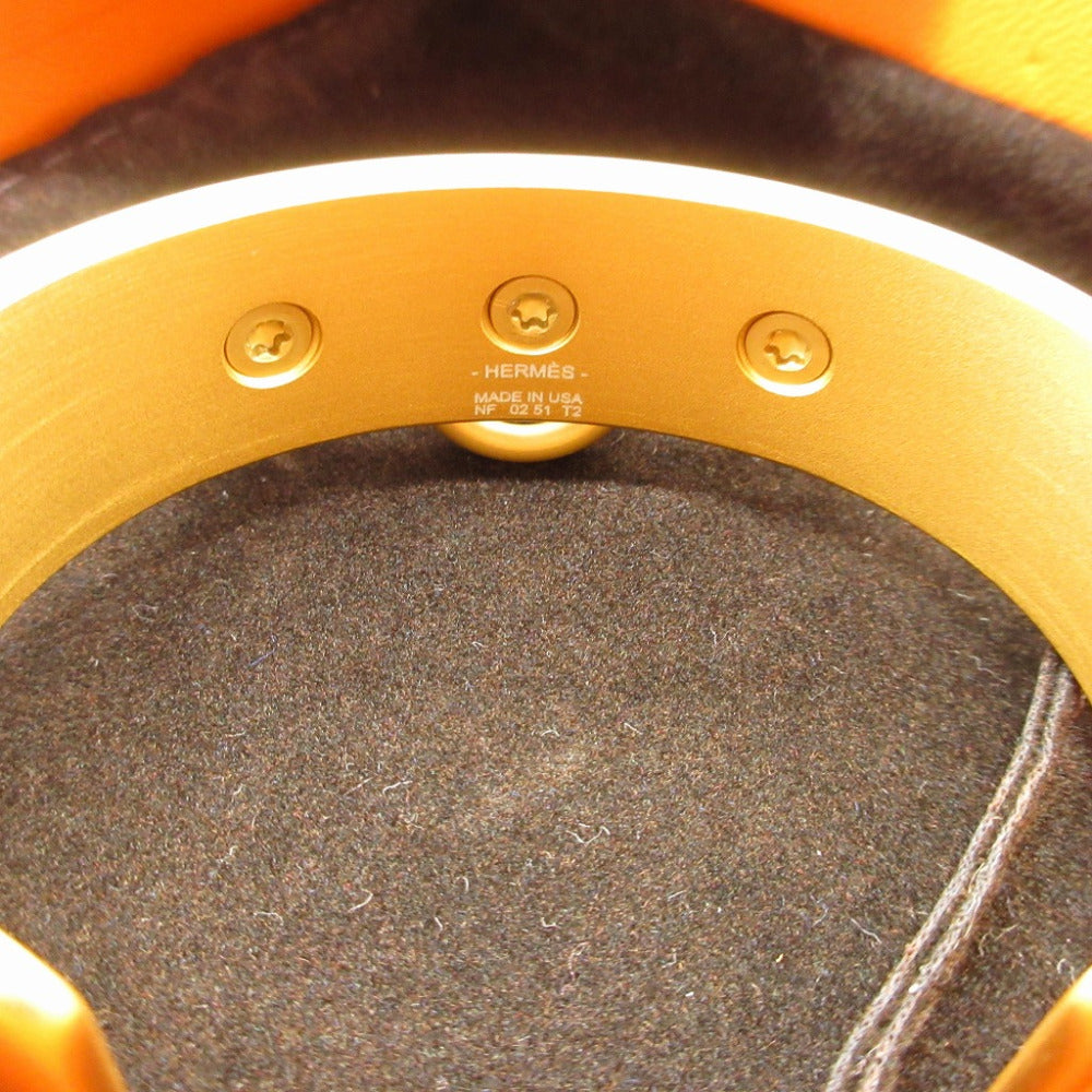 HERMES Bangle metal gold Medore Cory Edsian T2