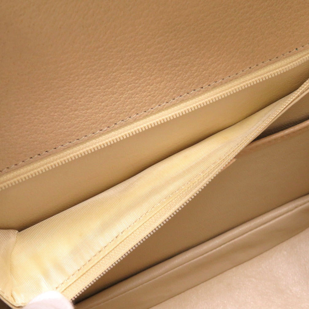 GUCCI Handbag Bamboo beige 2WAY Women Used