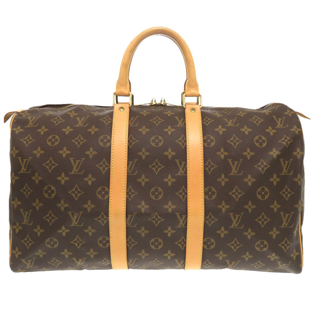 LOUIS VUITTON Boston Duffel bag M41428 Monogram canvas Brown Monogram Keepall 45