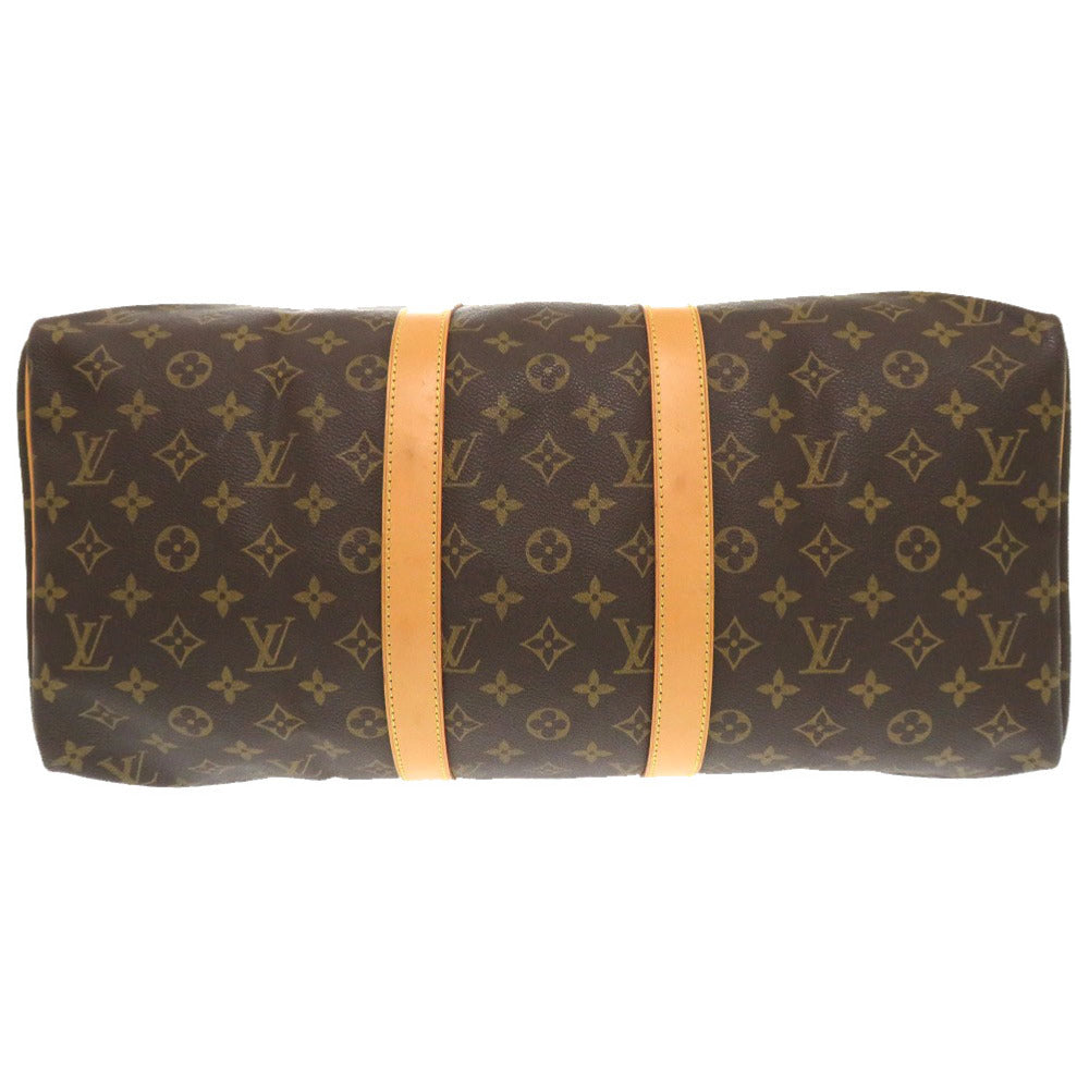 LOUIS VUITTON Boston Duffel bag M41428 Monogram canvas Brown Monogram Keepall 45