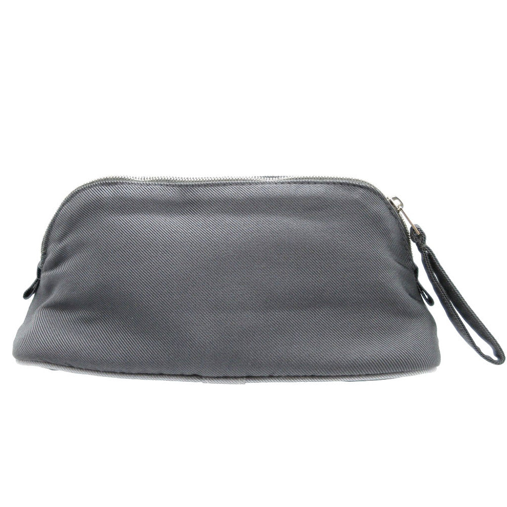 HERMES Pouch Silk, Cotton Asie Punching logo Bolide Vis Verza PM Women Used