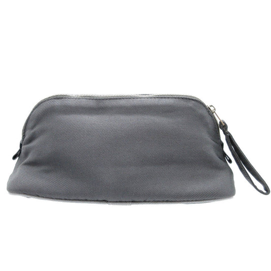 HERMES Pouch Silk, Cotton Asie Punching logo Bolide Vis Verza PM Women Used
