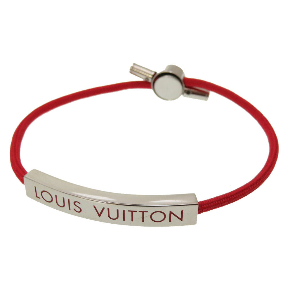 LOUIS VUITTON bracelet M00274 metal Red Breathlete Space LV Women Used