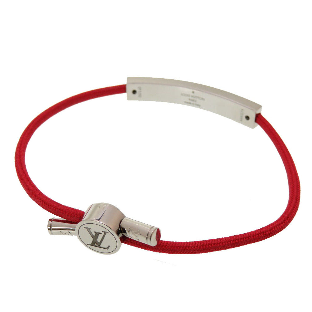 LOUIS VUITTON bracelet M00274 metal Red Breathlete Space LV Women Used