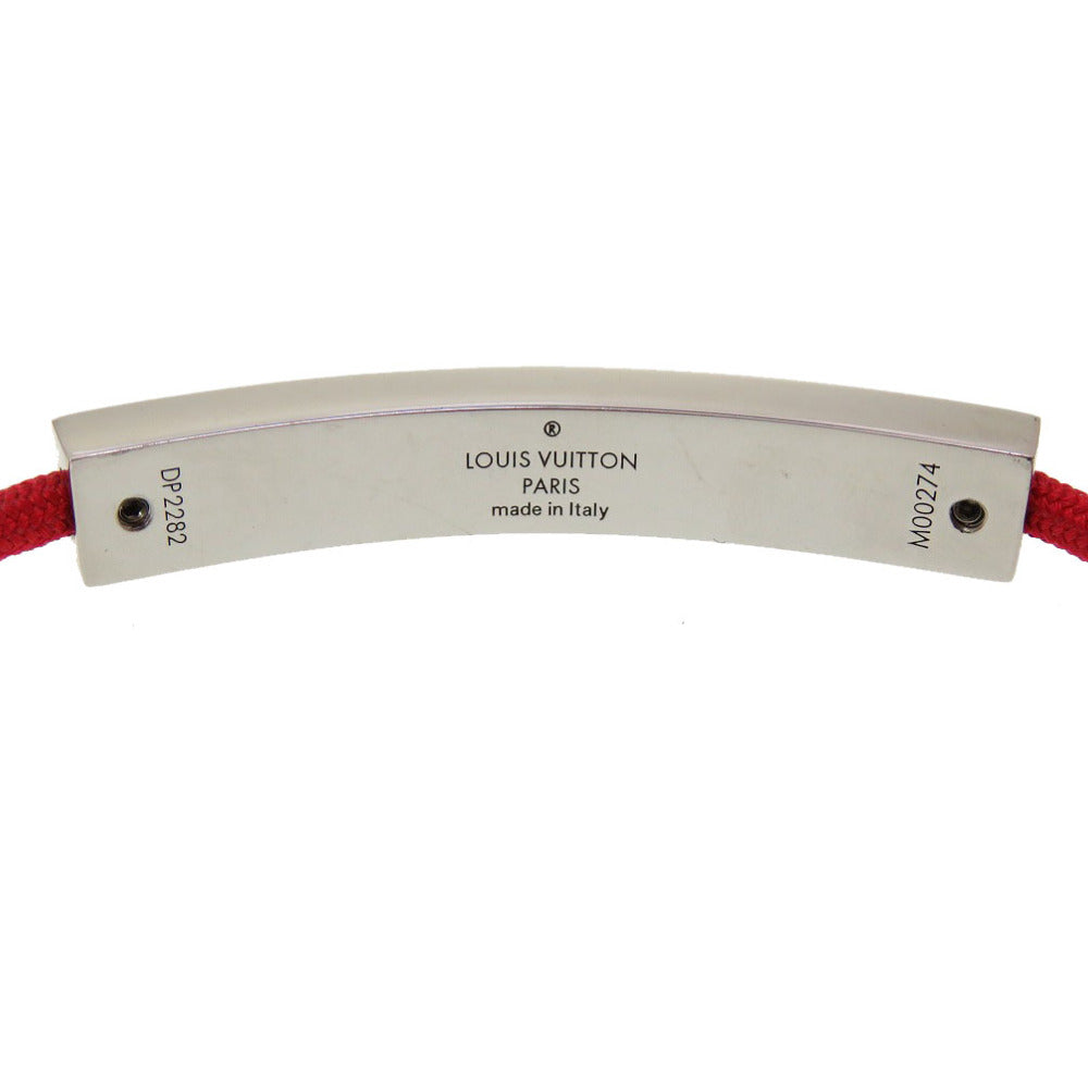 LOUIS VUITTON bracelet M00274 metal Red Breathlete Space LV Women Used