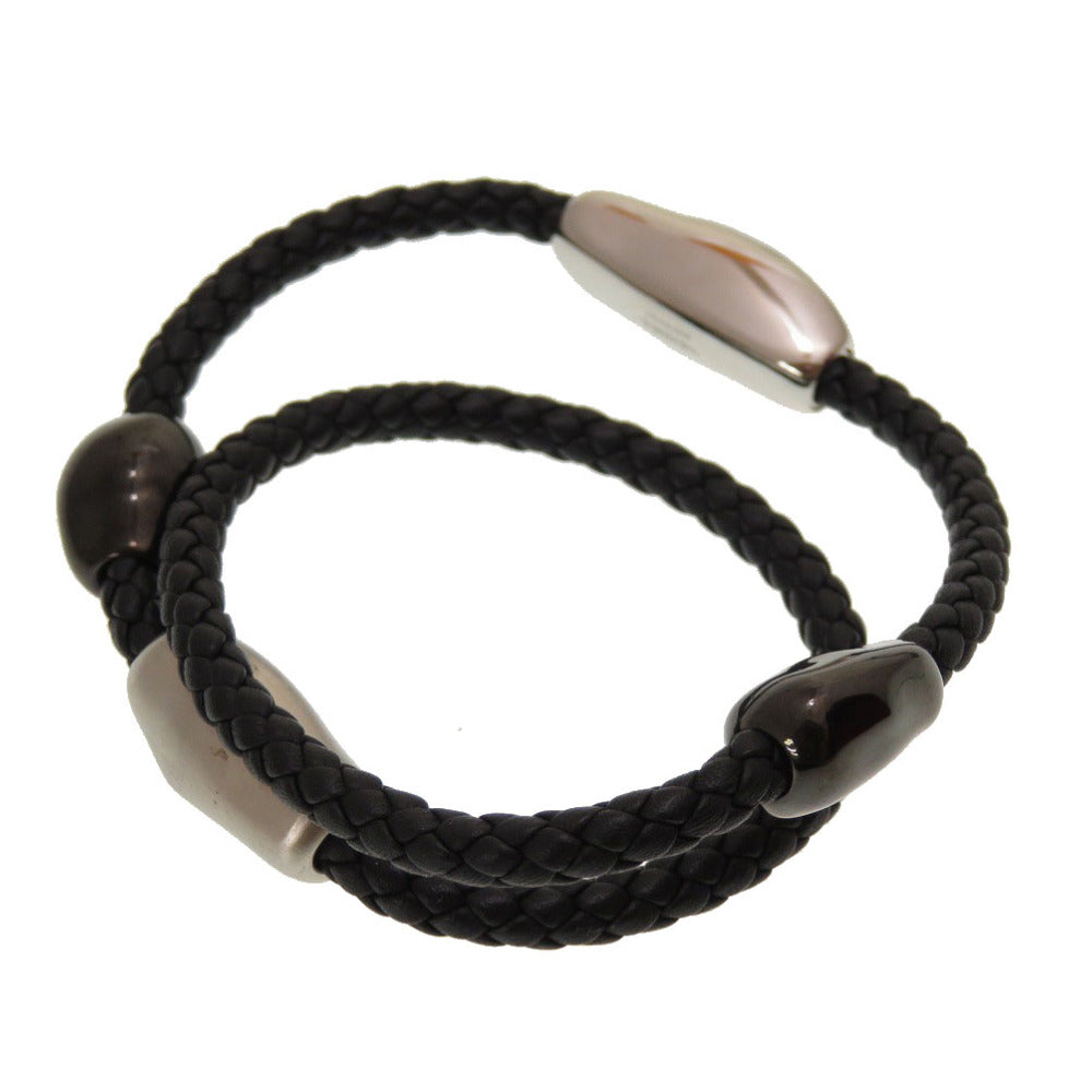 HERMES bracelet Vaux Swift black Wave Double Tour Double Tour