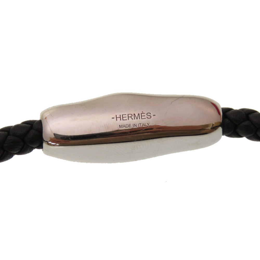 HERMES bracelet Vaux Swift black Wave Double Tour Double Tour