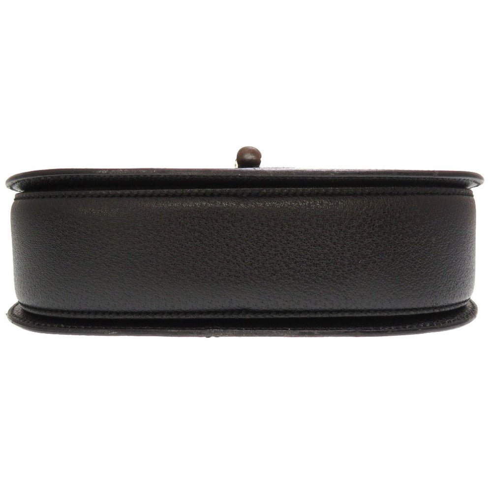 GUCCI Handbag 000 2113 0633 Bamboo, Leather black Women Used