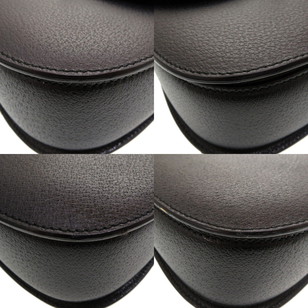 GUCCI Handbag 000 2113 0633 Bamboo, Leather black Women Used