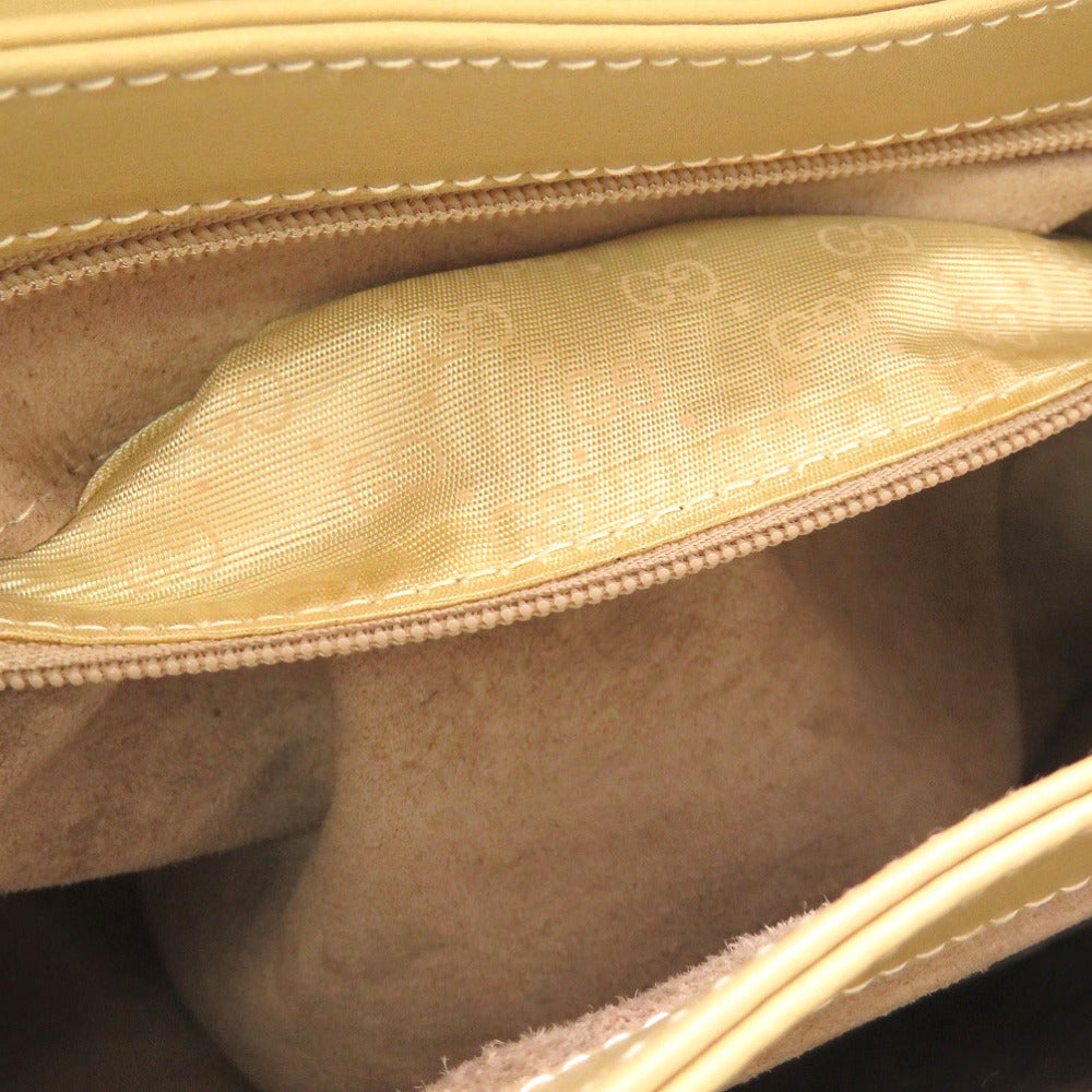 GUCCI Handbag 000 23 0116 Bamboo beige Women Used