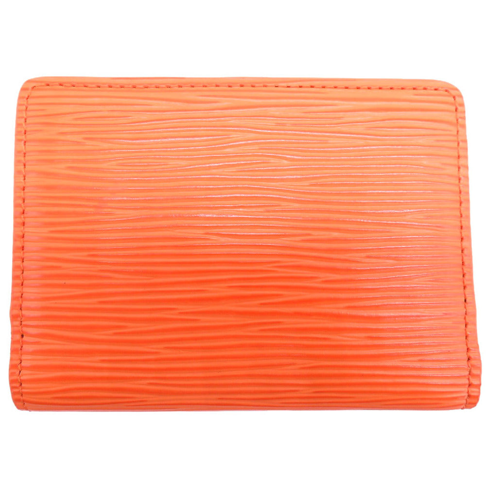 LOUIS VUITTON Coin case M6330H Epi Leather Mandarin Epi Ludlow Women Used