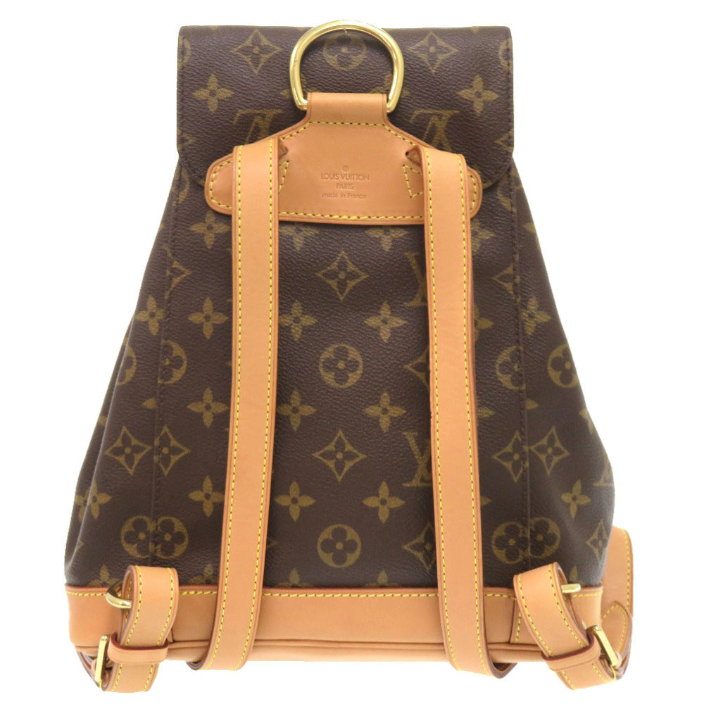 LOUIS VUITTON Backpack M51136 Monogram canvas Brown Monogram MontsourisMM Women Used