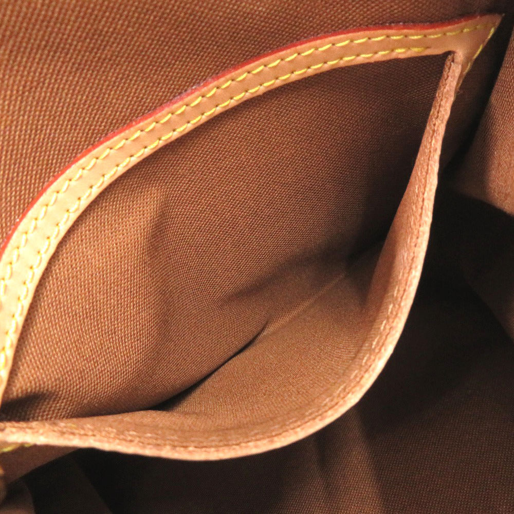 LOUIS VUITTON Backpack M51136 Monogram canvas Brown Monogram MontsourisMM Women Used
