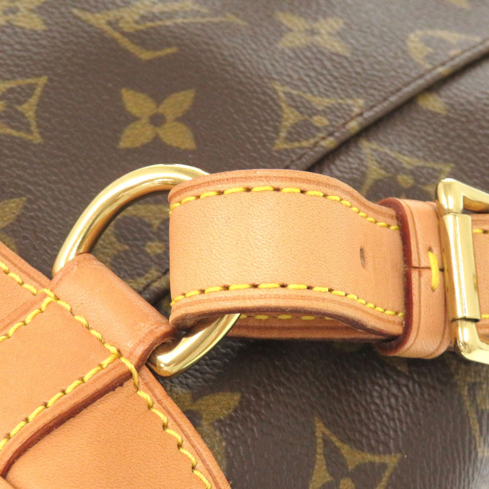 LOUIS VUITTON Backpack M51136 Monogram canvas Brown Monogram MontsourisMM Women Used