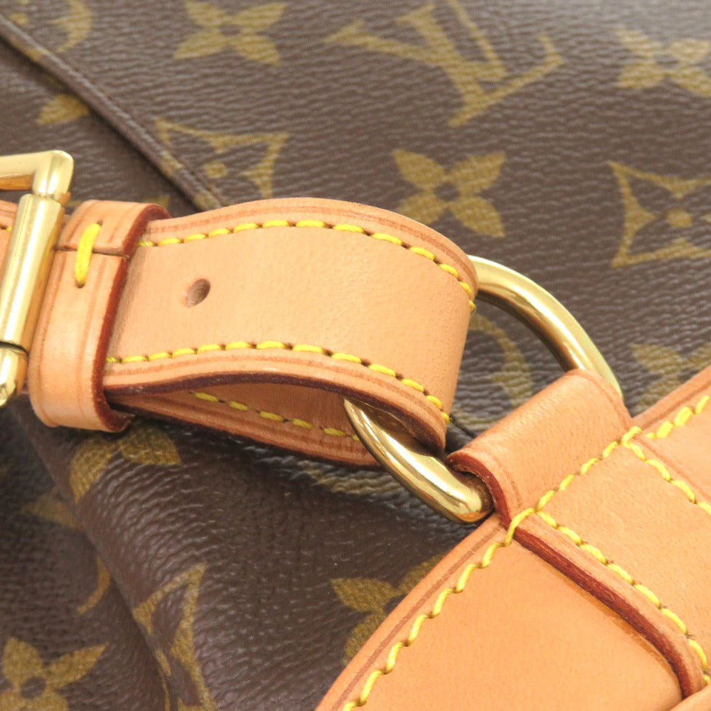 LOUIS VUITTON Backpack M51136 Monogram canvas Brown Monogram MontsourisMM Women Used