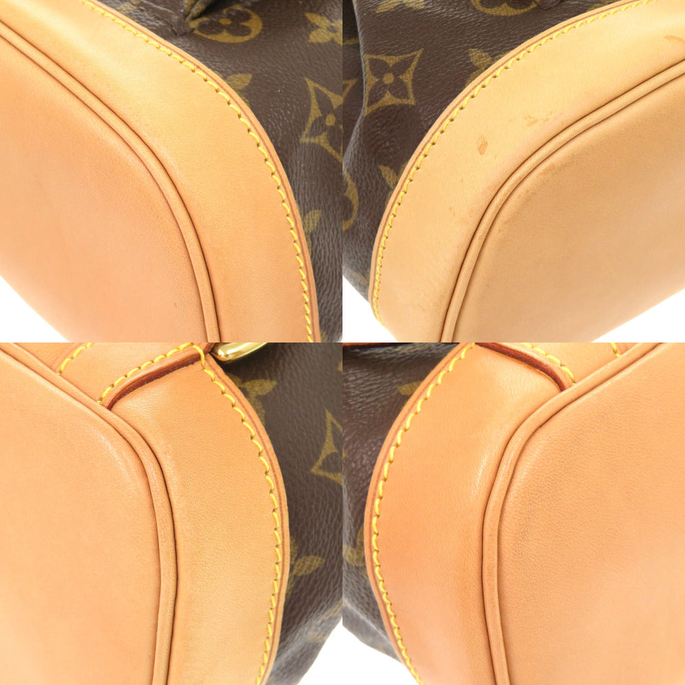 LOUIS VUITTON Backpack M51136 Monogram canvas Brown Monogram MontsourisMM Women Used