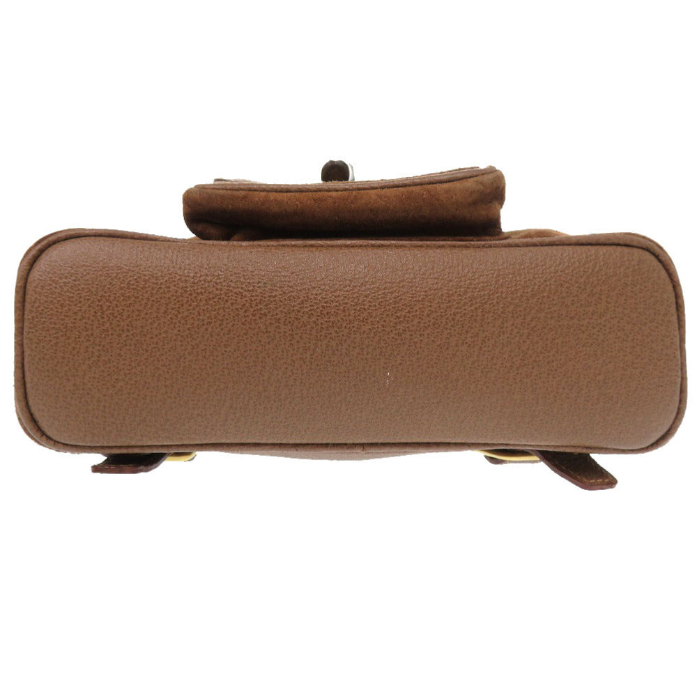 GUCCI Backpack 003 2034 0030 Bamboo, Suede Brown