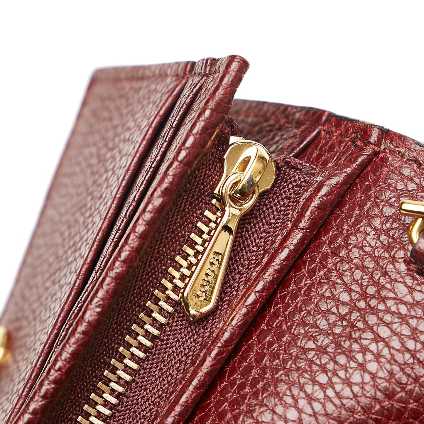 Gucci Zumi Leather Wallet Small Wallets