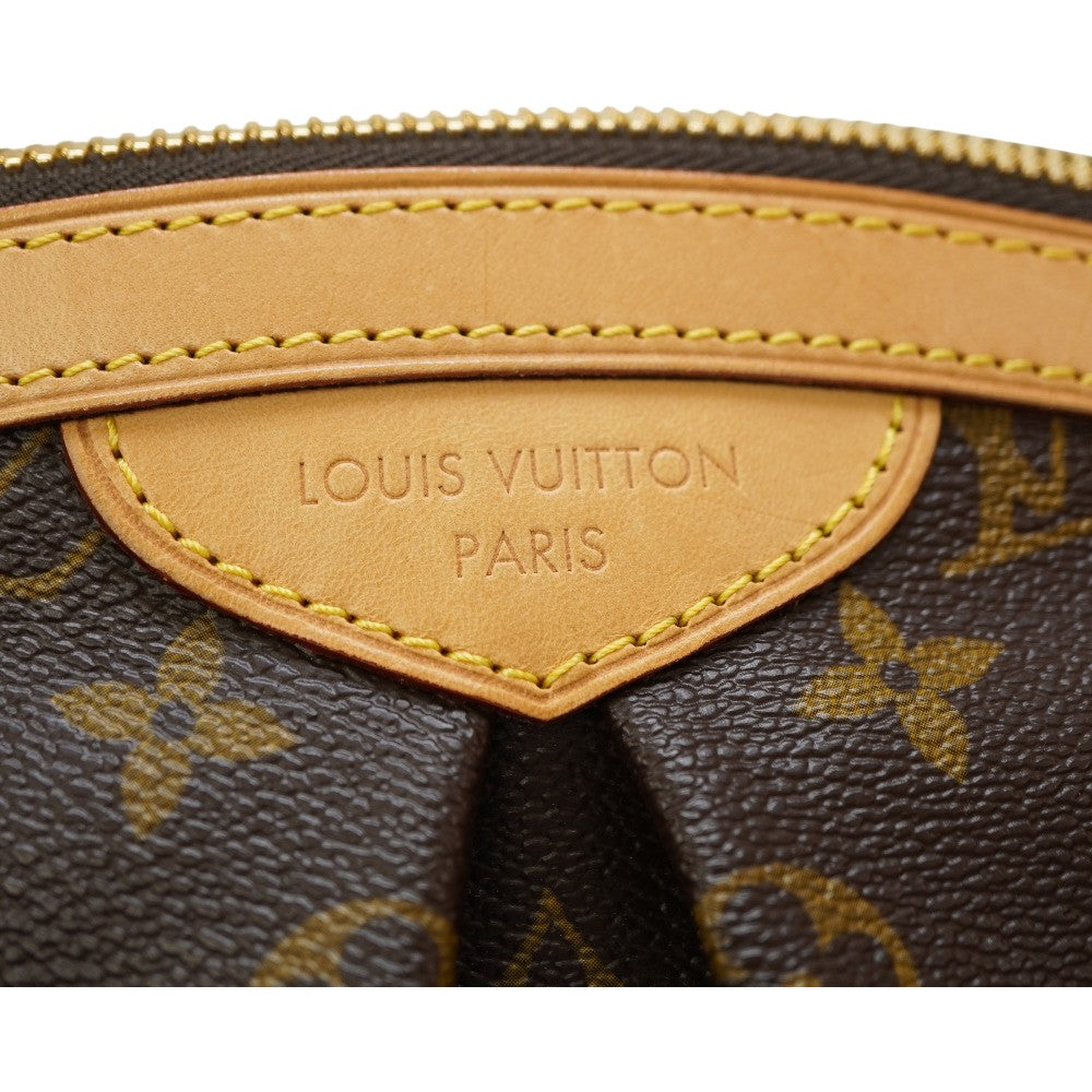 LOUIS VUITTON Handbag M40143 Monogram canvas Brown Monogram Tivoli PM Women Used