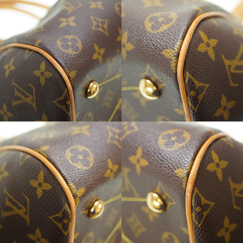 LOUIS VUITTON Handbag M40143 Monogram canvas Brown Monogram Tivoli PM Women Used