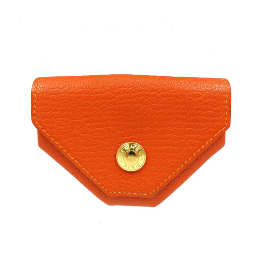 HERMES Coin case Shave Red Le Caranhuit LE48