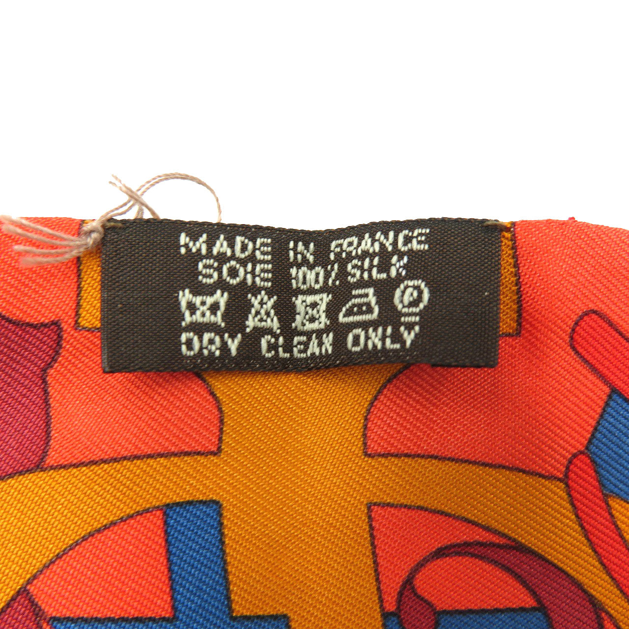 HERMES scarf silk Rouge Twilly