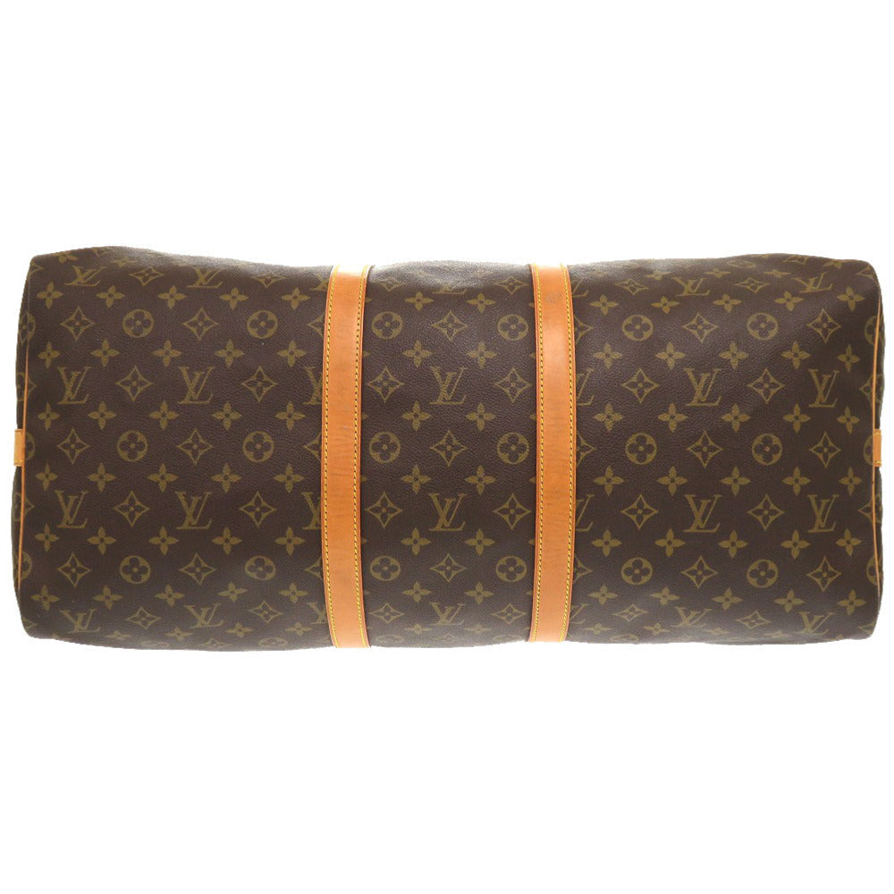 LOUIS VUITTON Boston Duffel bag M41414 Monogram canvas Brown Monogram Keepall bandouliere55